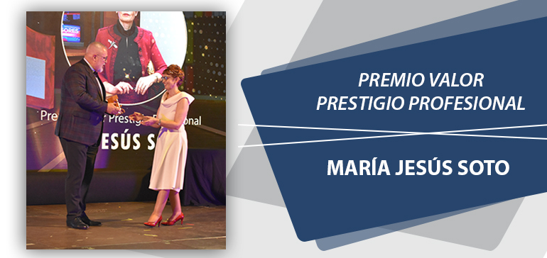 Premio Valor: Prestigio Profesional - María Jesús Soto